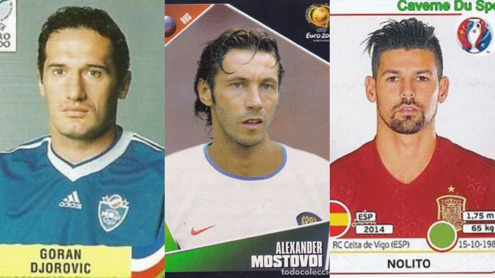 Djorovic, Mostovoi y Nolito son tres de los afortunados futbolistas que han sido convocados para una Eurocopa jugando en el Celta