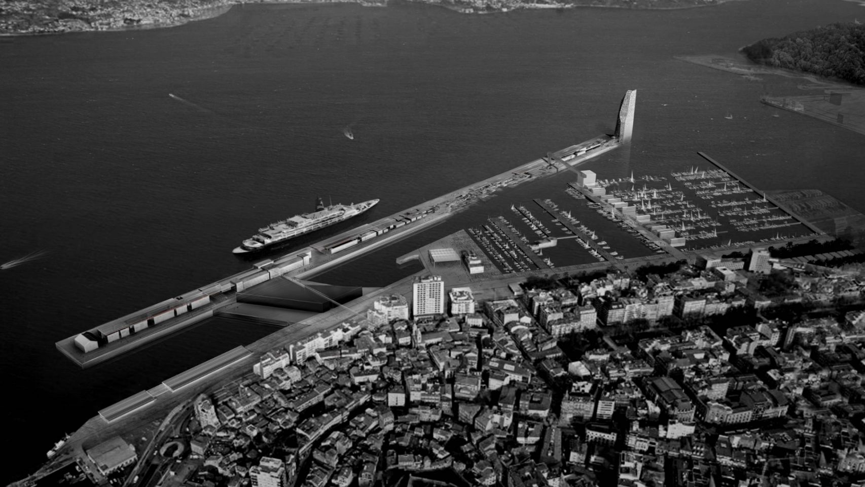 Proyecto de remodelación del Puerto de Vigo 'Peirao XXI'