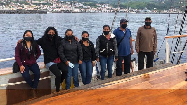 Escuadrón 421 a bordo de 'La Montaña' en Azores (Portugal), el pasado 12 de junio