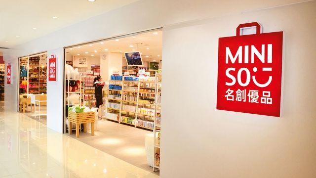 Uno de los locales de la firma japonesa Miniso en Madrid.