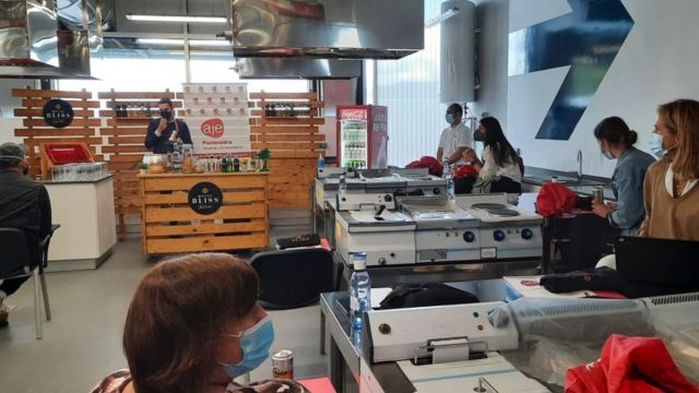 Sesión formativa en el Espacio Emprendedor e Innovación Alimentaria de Marín
