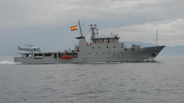Patrullero de la Armada 'Arnomendi'.