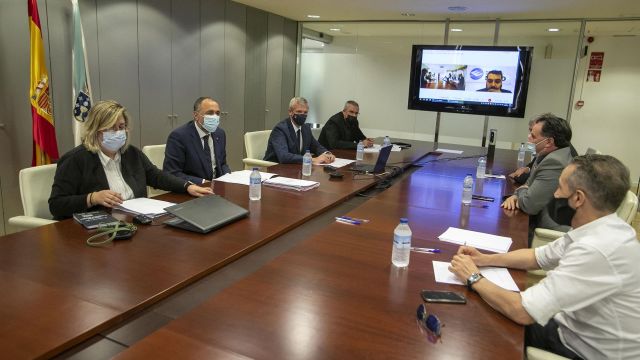 Reunión de la Xunta con representantes del ocio nocturno gallego.
