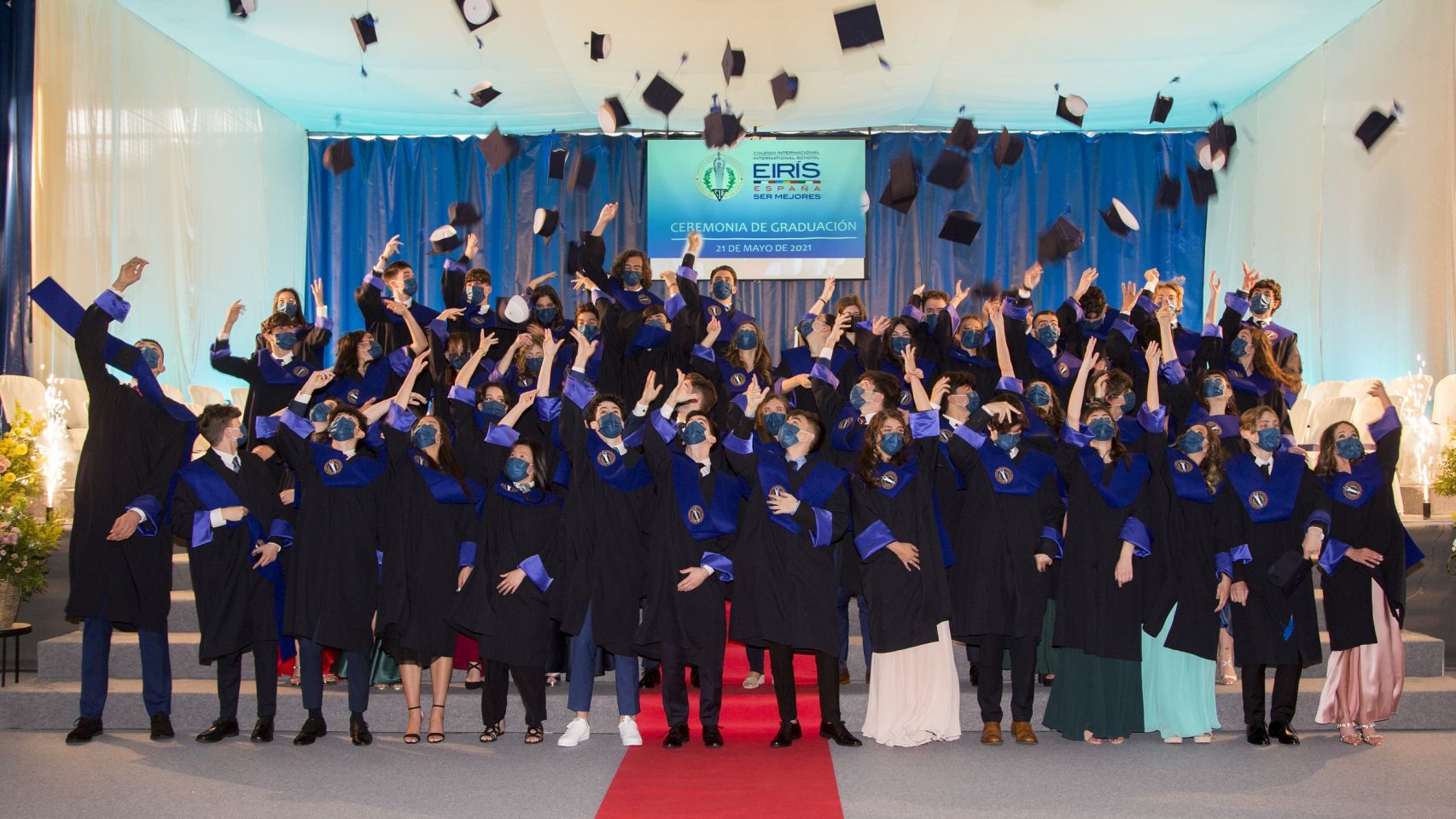 Ceremonia de graduación del Colegio Internacional Eirís de A Coruña.