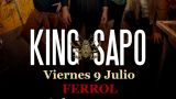 Concierto de King Sapo en Ferrol