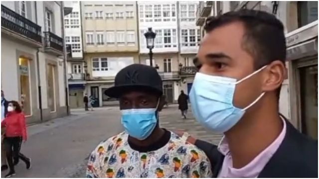 El joven senegalés que ayudó a Samuel.