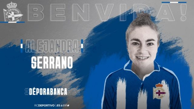 Alejandra Serrano es nueva jugadora del Deportivo