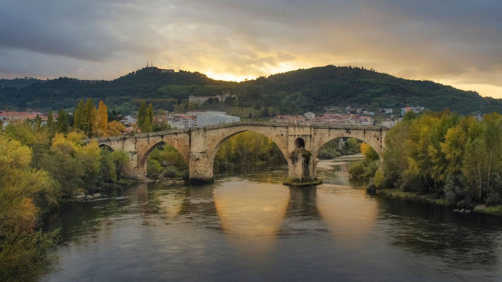 Puente romano de Ourense.