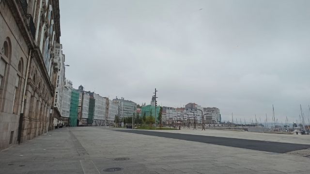 La Marina de A Coruña, en una foto de archivo