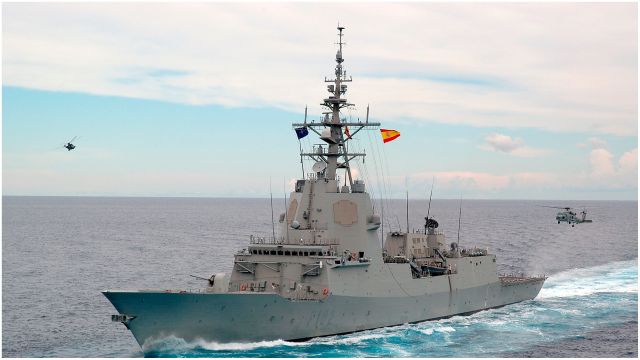 Fragata 'Almirante Juan de Borbón'.