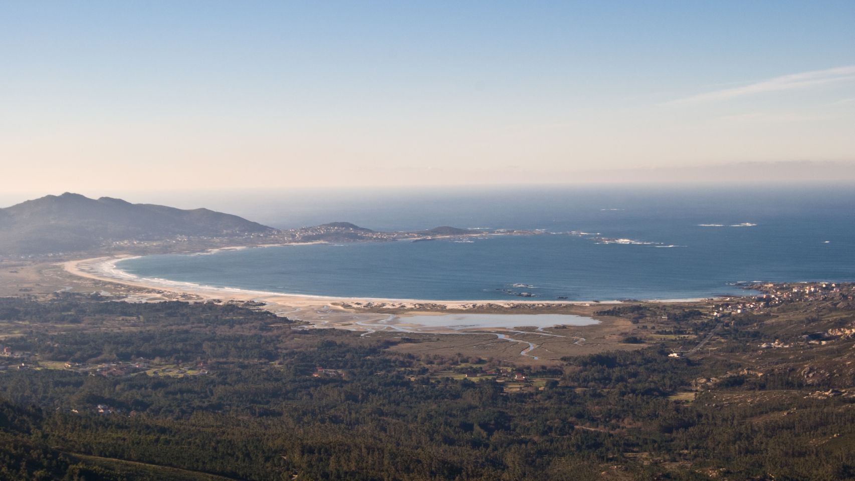 Playa de Carnota, la más larga de Galicia