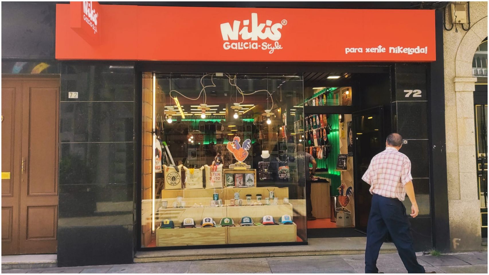 La nueva tienda de 'Nikis' en Ferrol.