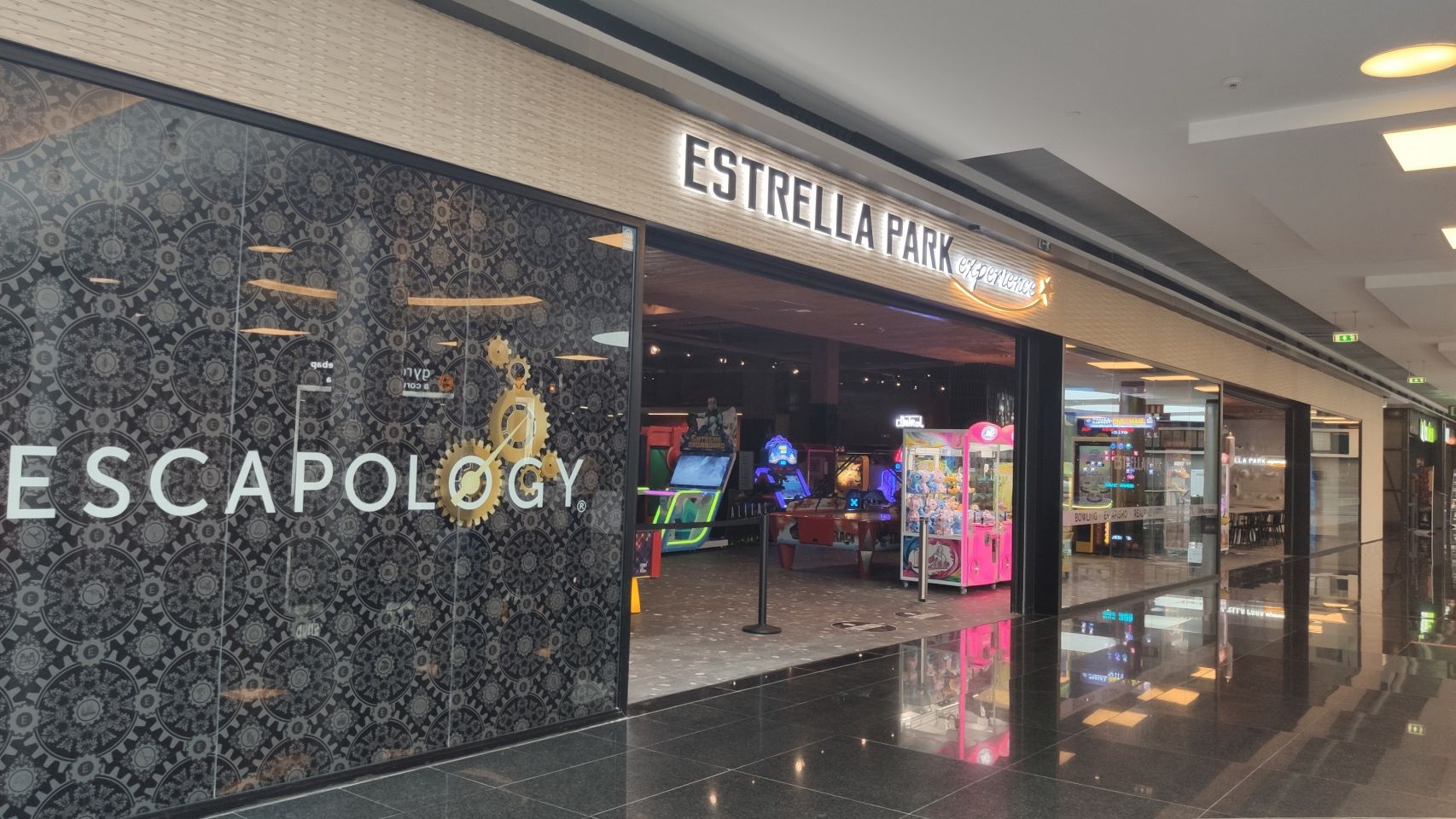El nuevo espacio de Estrella Park Experience en el centro comercial coruñés.