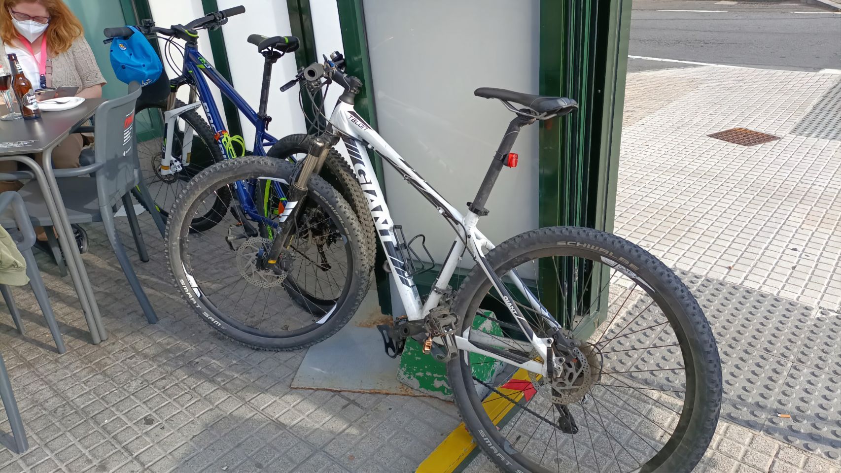 Las dos bicicletas robadas en O Ventorrillo