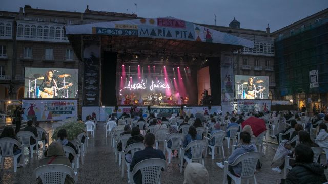 Concierto de Andrés Suárez en María Pita
