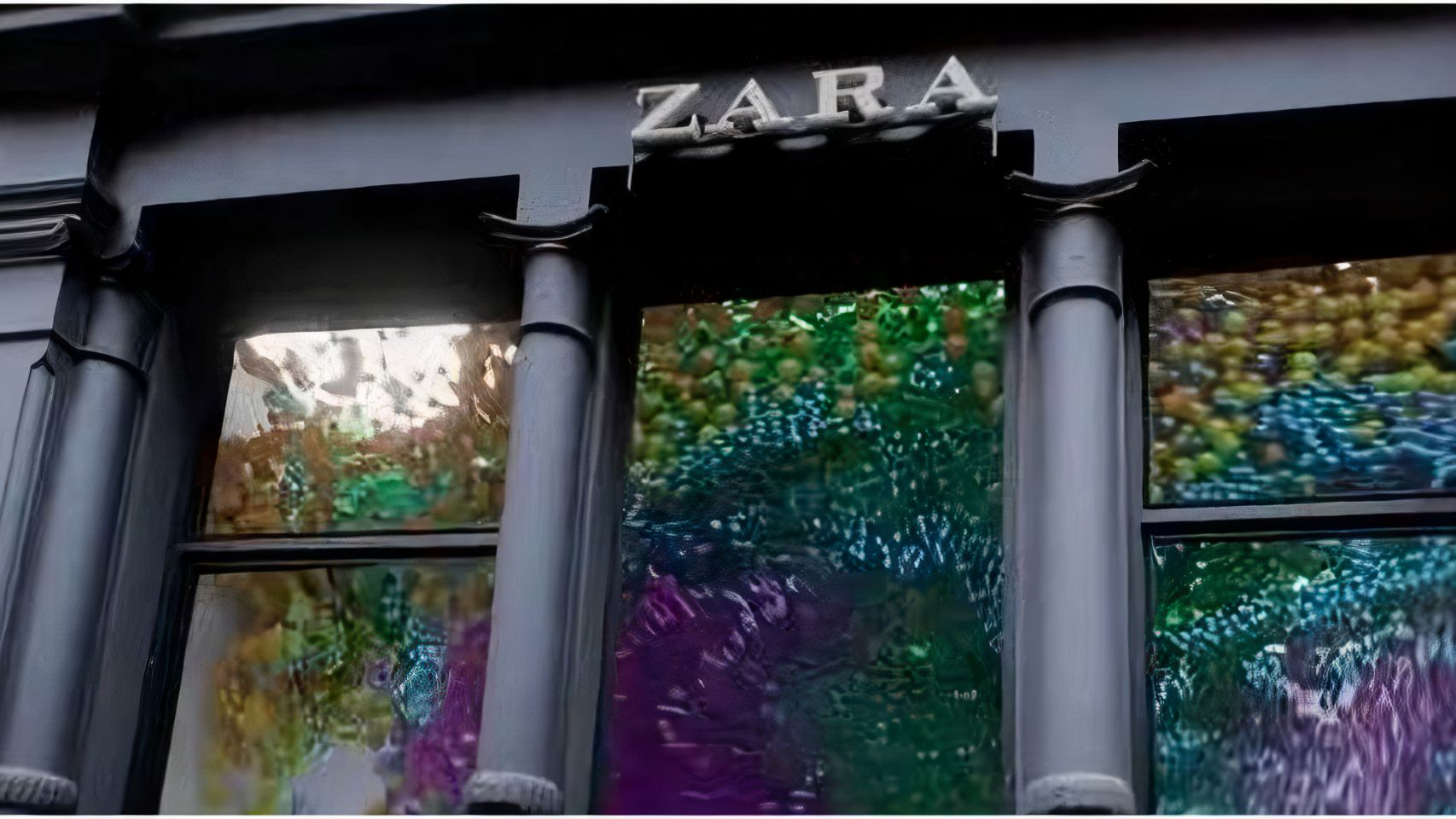 El escaparate 3D de Zara en el barrio del Soho (Nueva York).