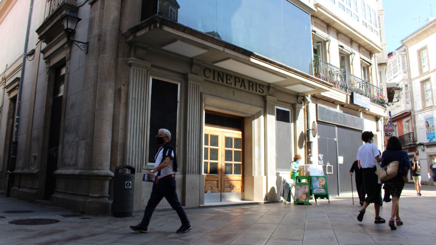 El Cine París de A Coruña.
