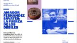 Presentación del libro `La fuerza de los débiles´ de Amador Fernández Savater en Santiago