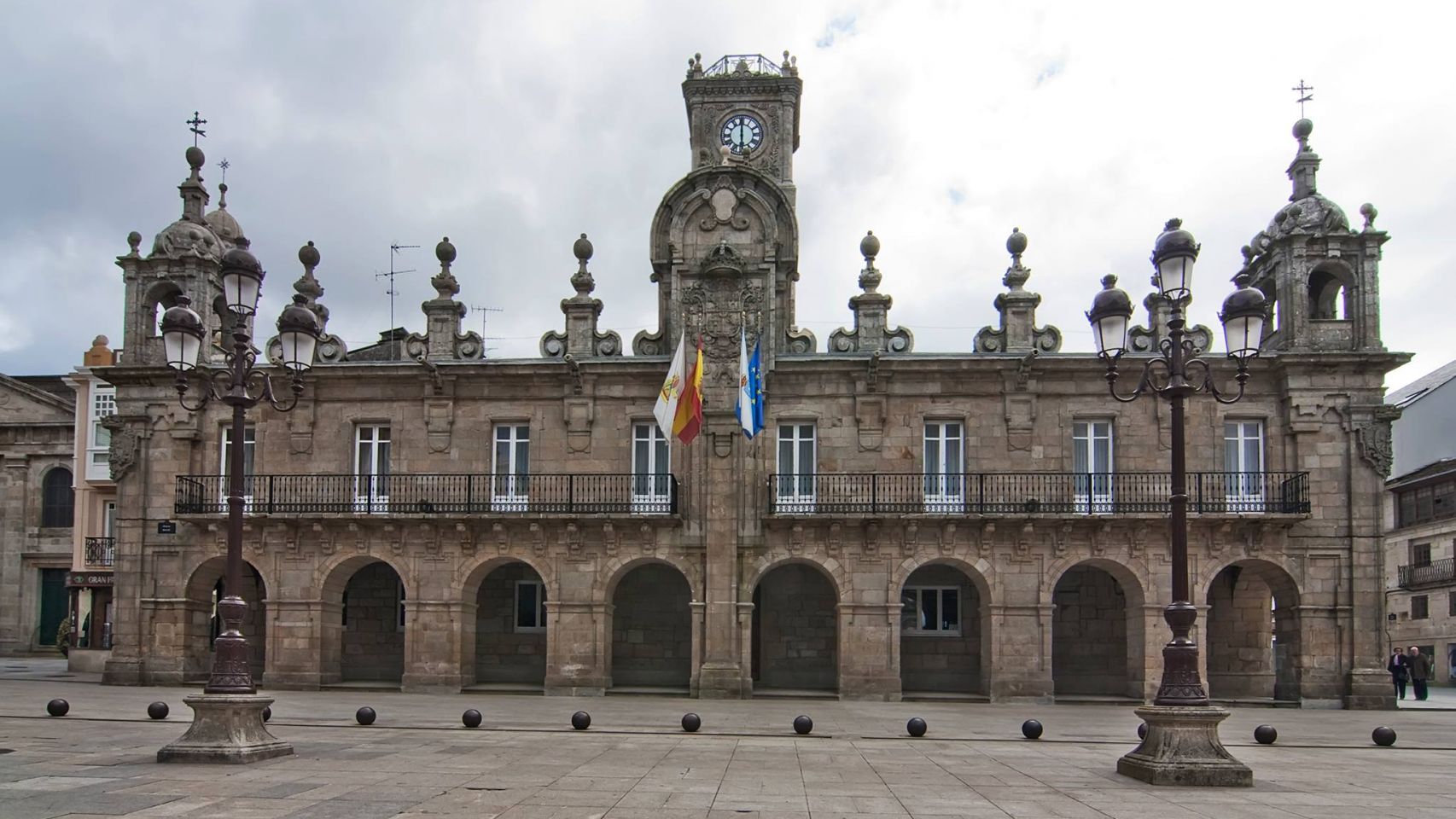 Fachada del Ayuntamiento de Lugo.