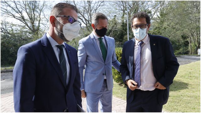 Miñones participó en la clausura de la jornada.