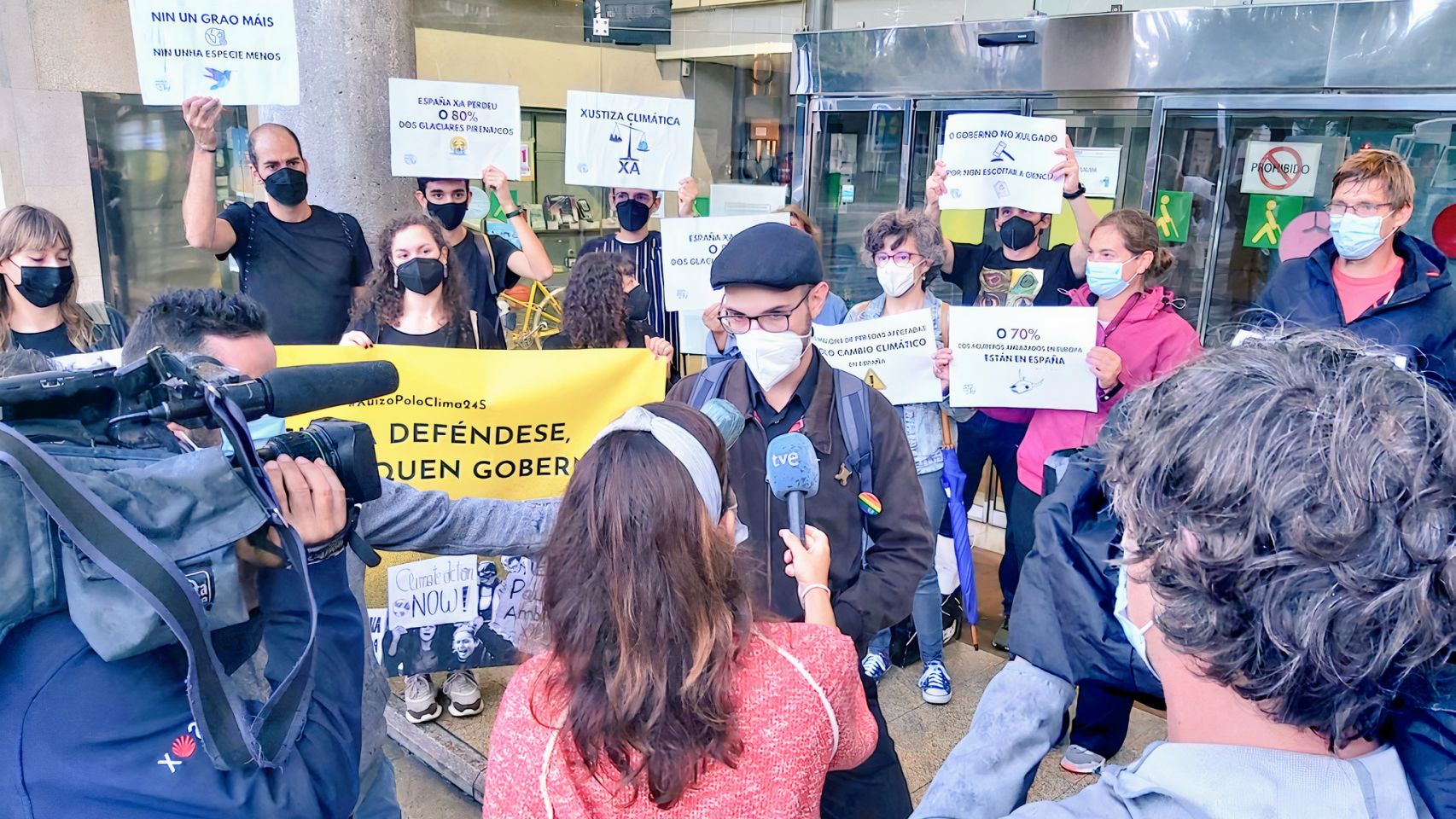 Protesta esta tarde en A Coruña en defensa del clima 