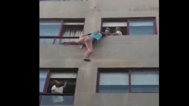 Captura del video publicado por el SUP en Twitter.
