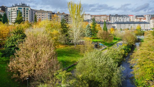 Río Barbaña a su paso por Ourense
