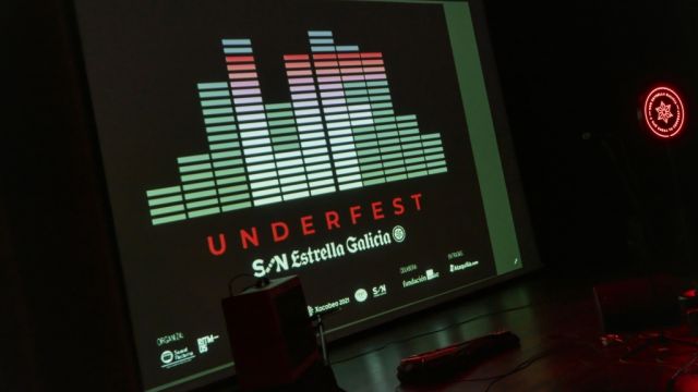 Imagen del escenario del Underfest 2020.
