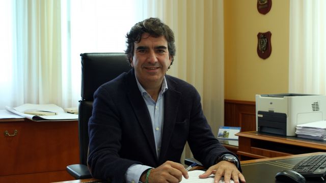 El presidente de la Autoridade Portuaria de A Coruña, Martín Fernández Prado.