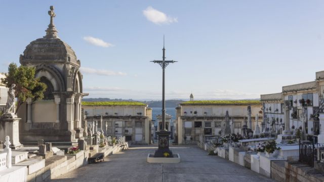 Cementerio de San Amaro de A Coruña.
