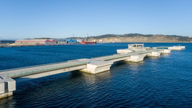 El Puerto Exterior de A Coruña.