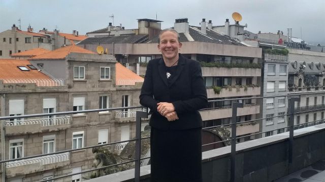 La directora ejecutiva de la Agencia Europea de Control de la Pesca (EFCA), Susan Steele