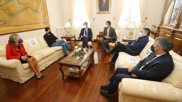 Encuentro mantenido en el ayuntamiento.
