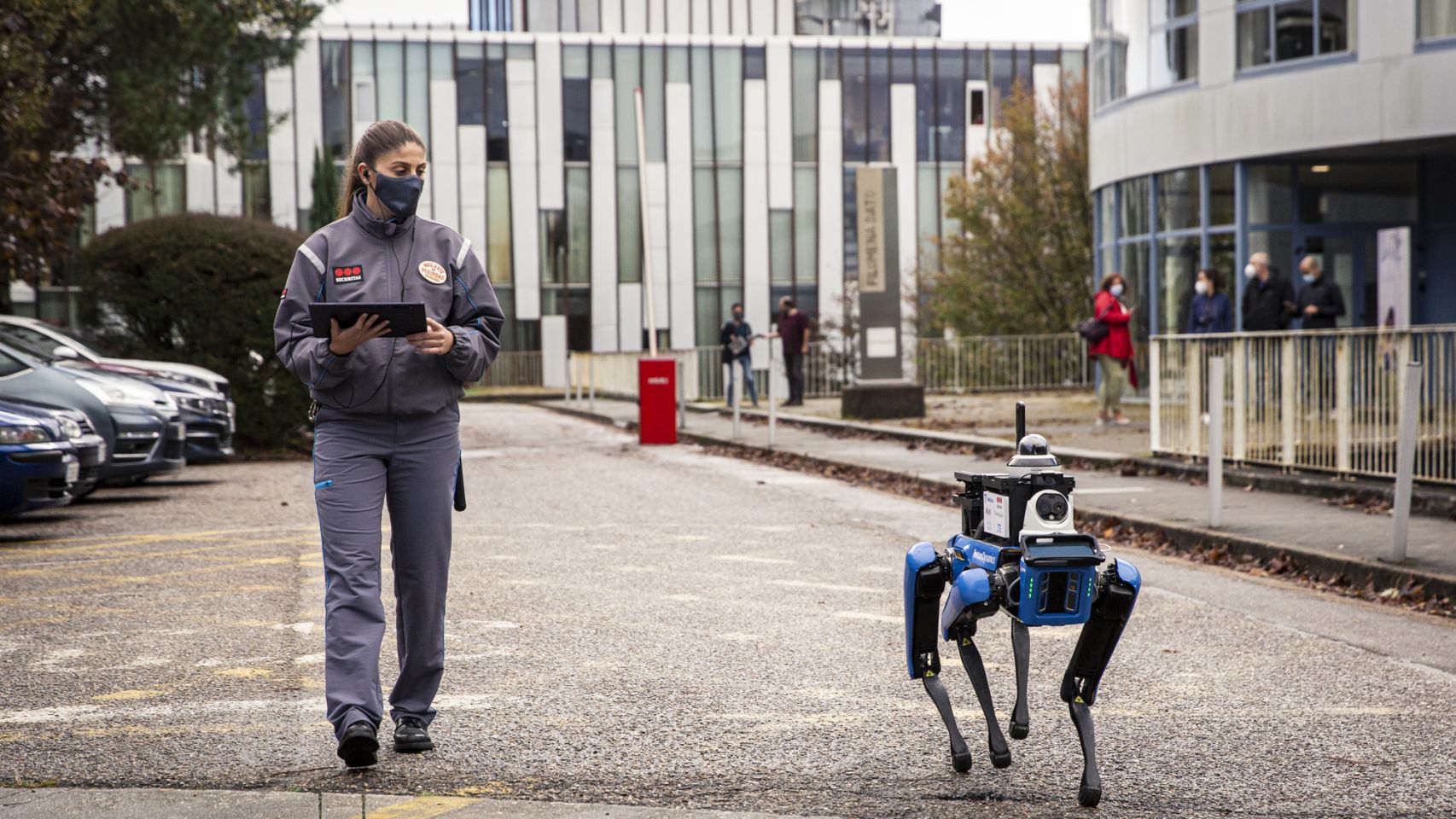 El perro robot Spot vigilará la UVigo gracias a la tecnología 5G