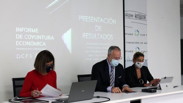 Presentación del informe del Club Financiero de Santiago.