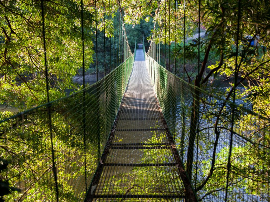 Puentes colgantes en Galicia para excursionistas sin