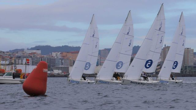 Prueba final de la regata Isabel Zendal