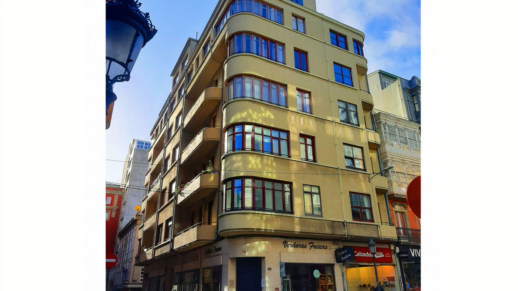 La Casa Formoso en la calle San Andrés de A Coruña