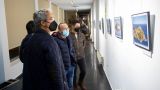 Exposición fotográfica `Trece luces na costa´ de Antonio Fernández en Malpica