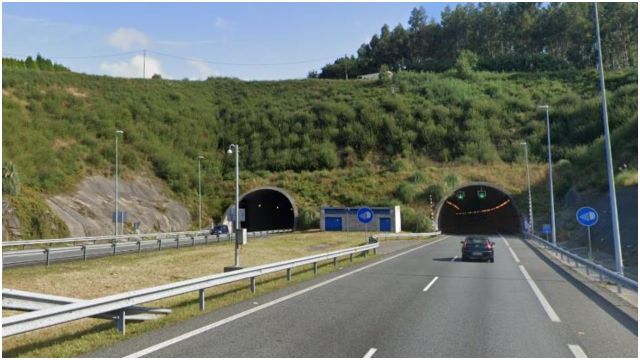 Imagen de archivo del túnel de O Sartego