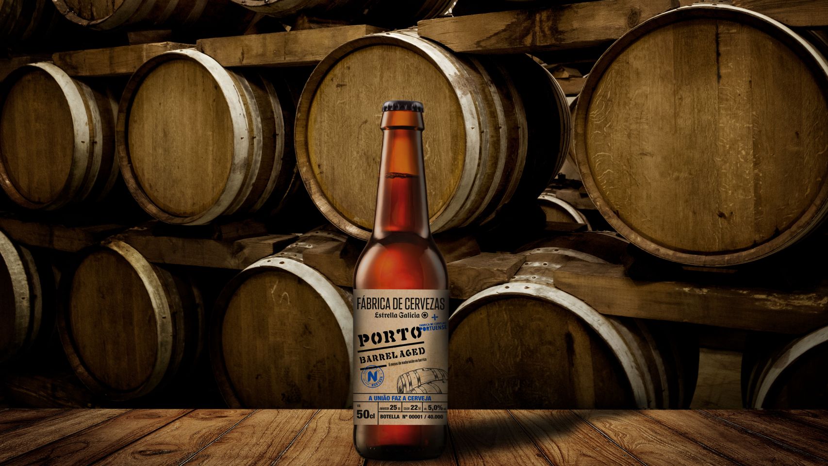 La nueva Fábrica de Cervezas Estrella Galicia Porto Barrel Aged