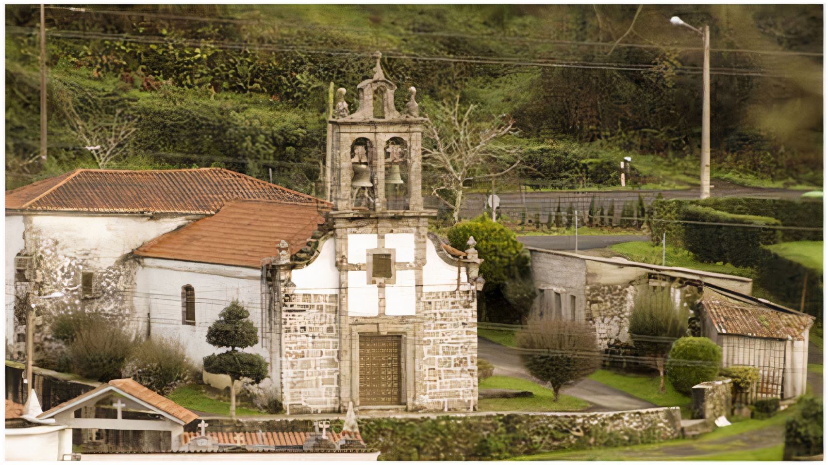 Iglesia de San Mamede de Laraxe, en Cabanas