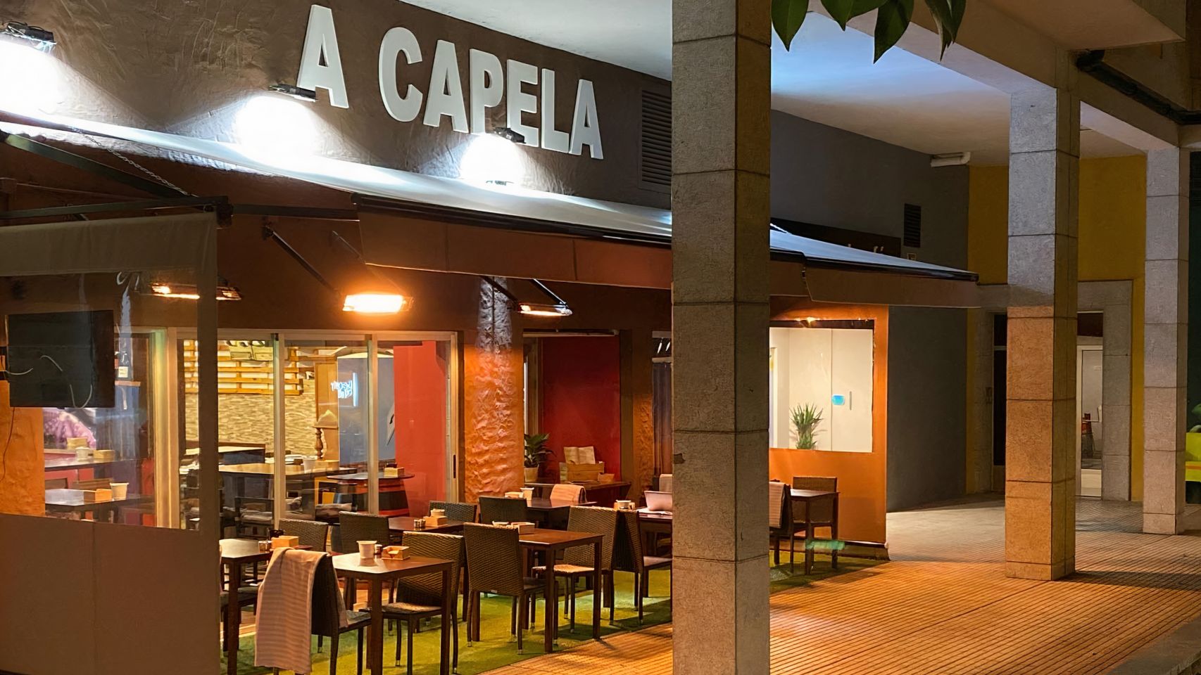Restaurante A Capela, en Arteixo 