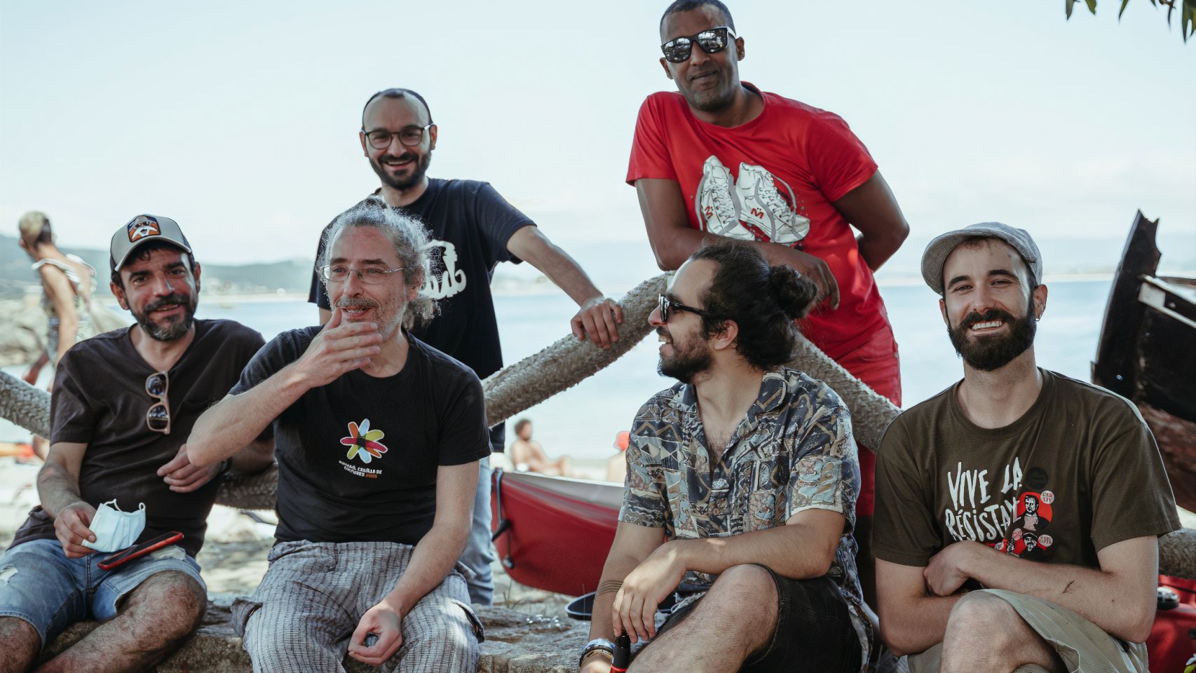 Integrantes de la banda gallega TanDuB