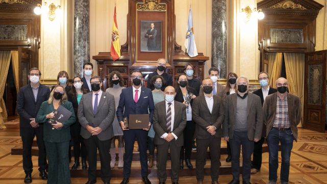 Entrega de los Premios Prisma a los mejores trabajos de divulgación científica.