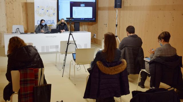 Presentación de 'Ciencia de ida e volta'.