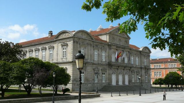 Sede de la Diputación de Pontevedra.