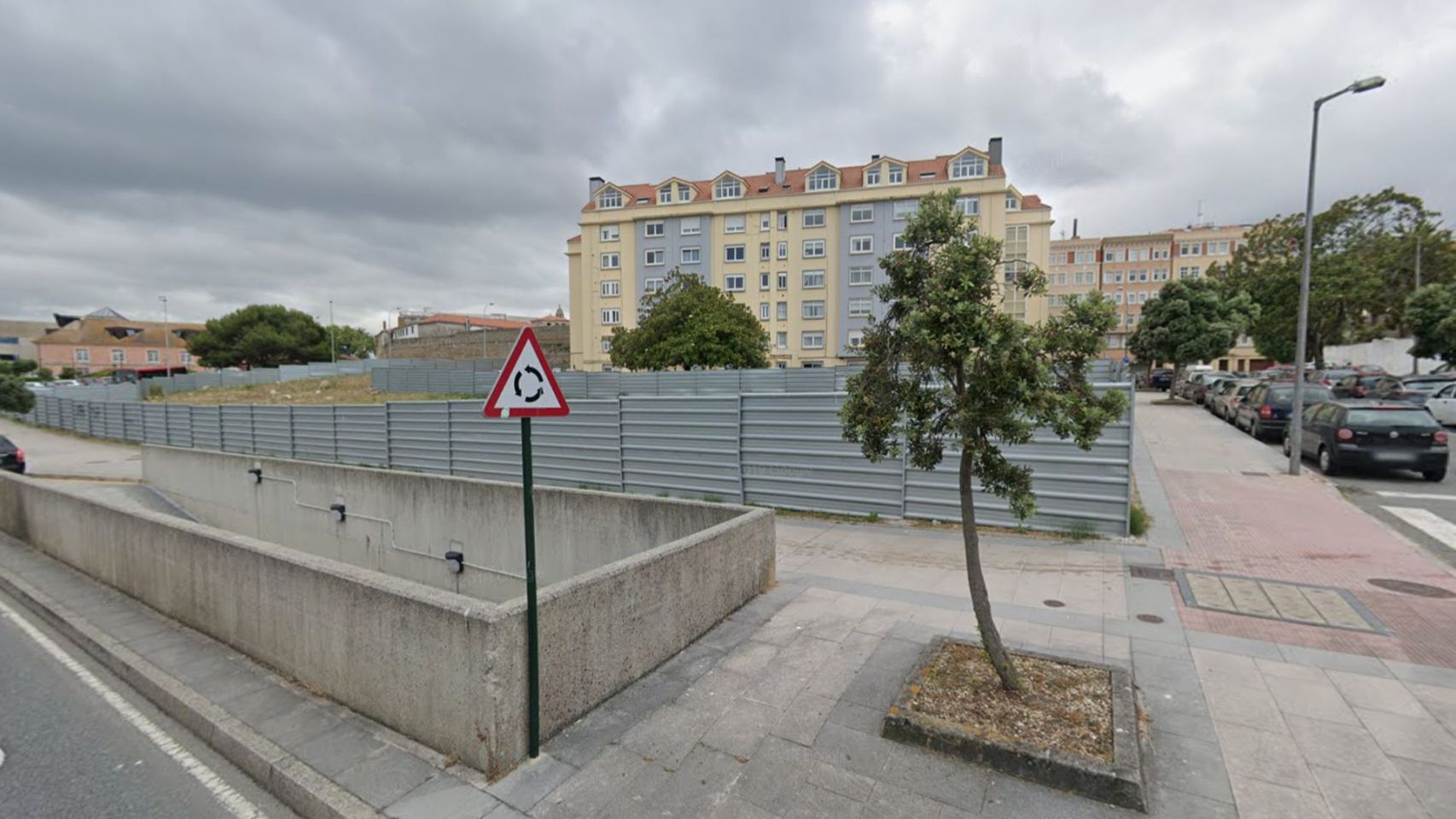 Uno de los terrenos del Invied en la Maestranza de A Coruña (Google Maps).