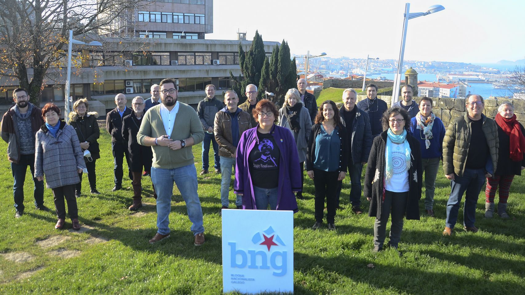 El nuevo Consello Local del BNG de Vigo.