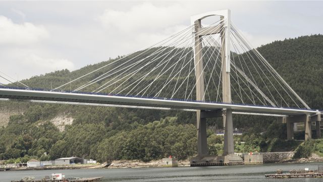 El Puente de Rande, en la ría de Vigo.